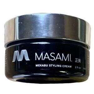 Masami Mekabu Hydrating Styling Cream Gentle Hold Curls Frizz Humidity 2oz 60mL